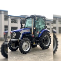 Tracteurs agricoles à roues compacts et mini-tracteurs de 50HP, 60HP, 70HP, 80HP, 90HP, 100HP – Modèles à succès pour l'agriculture