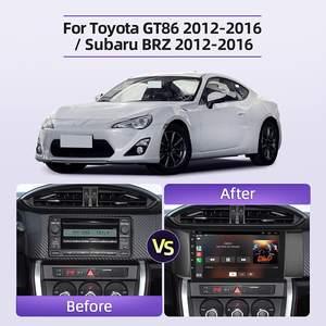 Autoradio Android 9 pouces Podofo, Autoradio Carplay, GPS, Wifi, Hifi, FM, RDS, pour Toyota 86, 2013-2014 - Product Image 4