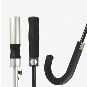 Business Branding Gifts Vintage Straight Handle Colourful Waterproof Promotional Semi-<b>Automatic</b> Open Straight <b>Umbrella</b> Custom - Product Image 4