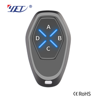 YET2212 Fabricant professionnel 433mhz Code d'apprentissage Porte de garage RF Télécommande universelle sans fil