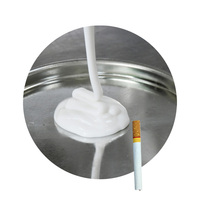 Adhésif liquide PVA blanc à base d'eau de qualité alimentaire non toxique pour filtres à cigarettes