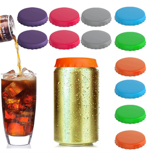 Fundas Protectoras de Silicona Reutilizables a Prueba de Fugas para Bebidas, Cerveza y Refrescos, Aptas para Latas de Refresco Estándar - Product Image 2