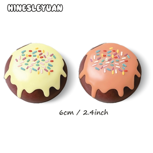 ของเล่นบีบสัมผัสนุ่มรูปขนมหวานหลากสีขนาดเล็ก ช้าในการคืนรูป - Product Image 6