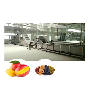 Entièrement automatique industrielle Raisin Jujube Berry lavage nettoyage séchage ligne de production légumes bulle machine à laver - Product Image 1