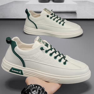 รองเท้าลำลองสำหรับนักบินชายคู่หนึ่งที่มีคุณสมบัติกันลื่นและกันน้ำ เหมาะสำหรับฤดูใบไม้ผลิ - Product Image 1