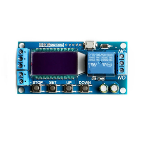 Micro USB Digital <strong>LCD</strong> Display Time Delay Relay Module Control <strong>Timer</strong> Switch Trigger Cycle 6-30V Electronic Components XY-LJ02 - Product Image 5
