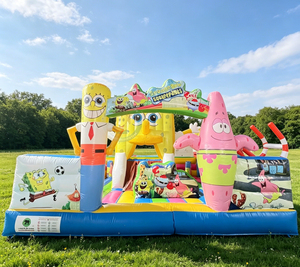 Parque Infantil Inflable <span class=keywords><strong>de</strong></span> <span class=keywords><strong>Bob</strong></span> <span class=keywords><strong>Esponja</strong></span>, Parque Infantil Inflable para Niños, Parque Infantil Inflable para Exteriores - Product Image 6