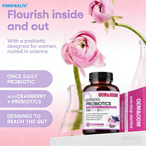 Kadınlar için Vajinal Bağırsak Sağlığına Yönelik Yetişkin Probiyotik Kapsülleri |   Özel OEM/ODM Laktobasilus Kızılcık Vitamini E Niasinamid - Product Image 2