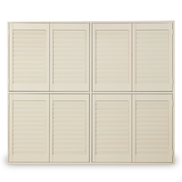 Volets de plantation en PVC et en bois à prix d'usine Volets manuels et électriques pour fenêtres extérieures et intérieures