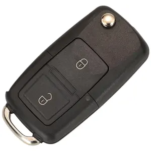 مفتاح سيارة, مفتاح سيارة Xhorse XKB508EN سلك VVDI مفتاح سيارة لشركة فولكس فاجن فولكس فاجن B5 VVDI2 أداة مفتاح صغيرة 2 زر للتحكم عن بعد العالمي