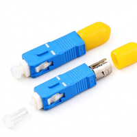Adaptateur de fibre hybride monomode/multimode SC-ST, convertisseur ST femelle vers SC mâle ou SC femelle vers ST mâle, coupleur simple ou duplex SC-ST