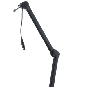 Heavy Duty Adjustable <b>Microphone</b> Arm Stand Suspension Scissor Arm with XLR <b>Cable</b> for Recording Podcasting Gaming - Product Image 1