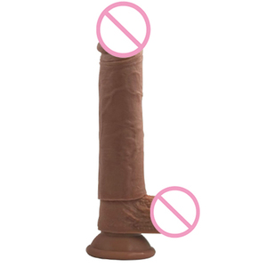 Dildo Realistico in Silicone di Grado Medicale da 8 Pollici con Ventosa, Giocattolo per Masturbazione per Donne e Coppie - Product Image 1