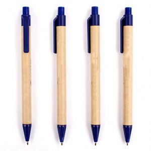 New Promotional <b>Gift</b> Biodegradable Recycled Paper Ball Custom Logo Eco-Friendly Click Pen - Product Image 1