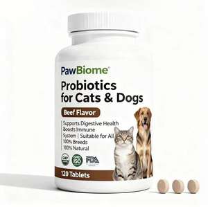 Scientific Grade Pet <b>Probiotics</b> <b>Chew</b> Tablets Support Digestive Ecology Immune Stability and Active Lifestyle - Product Image 1