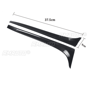Aileron latéral de fenêtre arrière en fibre de carbone pour VW GOLF 7 MK7 GTD R 2014-2018, accessoires de style automobile - Product Image 4