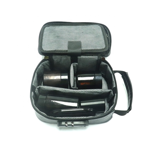 PU Custom Accessories Vaity-Case Pipes Bags Smoking Glass Box