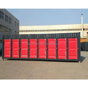 Conteneur maritime de 20 pieds ou 40 pieds modifié avec <span class=keywords><strong>2</strong></span> ou 3 portes coulissantes, conteneur de stockage personnalisé, remise de stockage extérieure - Product Image 6