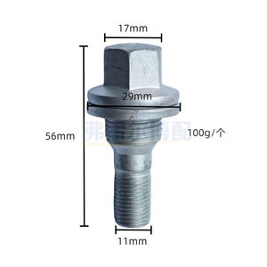 OEM 9817024580 540567 Tornillos para neumáticos Pernos de rueda adecuados para <span class=keywords><strong>Peugeot</strong></span> <span class=keywords><strong>206</strong></span> 207 307 301308 408 508 2008 Citroen Sega C4L C4 Sega DS3 - Product Image 3