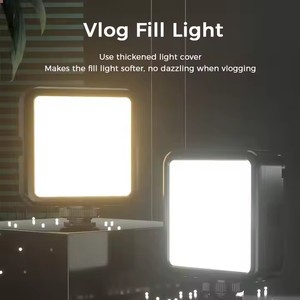 Lámpara de bolsillo portátil WL62 de tres colores, iluminación de fotos, luz de vídeo LED RGB ajustada, 3 modos, luz de vídeo con Clip recargable - Product Image 3