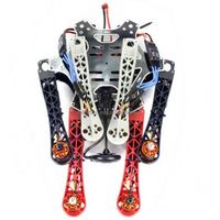 Moteur sans balais 1000KV 30A ESC KK F550 Kit d'avion UAV à six axes T8F8 contrôleur de vol avec récepteur R8EF pour avion de bricolage