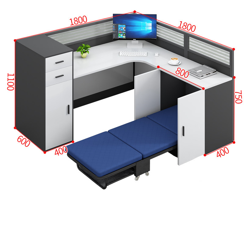 Modelo B con cama plegable