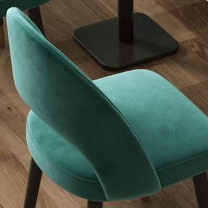 Bankett Stand Sitz Design für Coffeeshop Fast Food Hotel Restaurant Massivholz Möbel Sofa Stühle Tisch Sets Lieferungen - Product Image 4