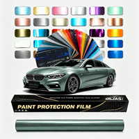 Film de protection automobile TPU imperméable à motif personnalisé, flexible, auto-réparant, à changement de couleur, pour enveloppement intégral de véhicules