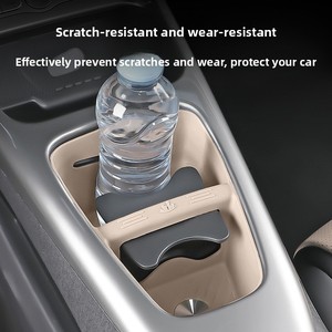 Convient à 25 modèles de BYD Dolphin Smart Driving Edition, coussinet de protection en silicone pour porte-gobelet, fente de console centrale - Product Image 3