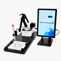 Robot dessinateur de portraits à partir de photos pour studio, bras robotisé pour dessin au trait avec logiciel gratuit, machine à esquisser des portraits