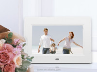 Digitaler Bilderrahmen 7'' Fernbedienung IPS-Display Fotos Musik Video-Schleife Kalender Alarm Tragbar Wandmontage-geeignet