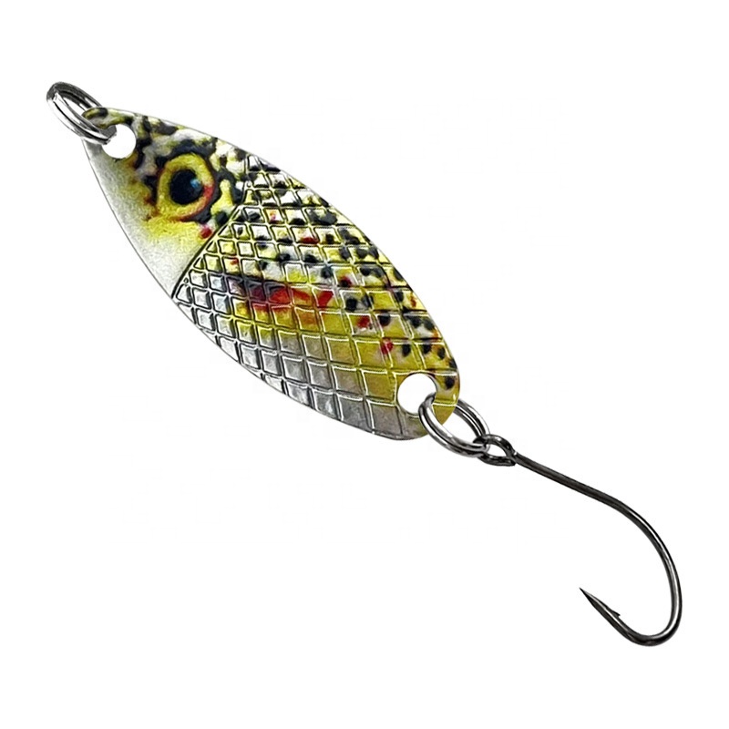 3D Print Coating Fishing Lure 2G/3G/5G Spoon Lure for Trout