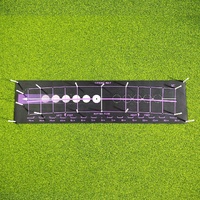 SwingPerfect Golf : Modèle de trajectoire de balle pour le putting, 12 Arc Trainer, Triple Tee Gates, 18 Tees, Droitier, Progression de précision