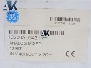 IC200ALG430 IC200ALG431 GE Fanuc VersaMax Módulo mixto analógico - Product Image 4