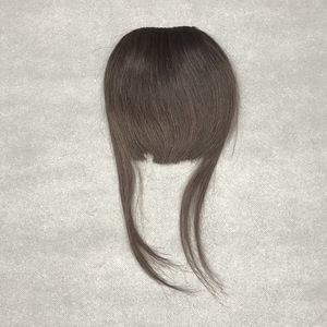 100% capelli umani naturali smussati frangia capelli marrone biondo nero con Clip piena frangia per le donne extension dei capelli - Product Image 4