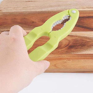 Multi-function Nuts PP+stainless Steel Nut Cracker Leather <strong>Handle</strong> Peel <strong>Device</strong> <strong>Tool</strong> - Product Image 5