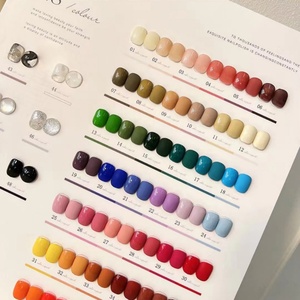 48-Color Nude UV <b>Nail</b> <b>Gel</b> Polish <b>Set</b> 2024 New Environmental Protection Glue Tasteless <b>Nail</b> Shop Special - Product Image 6