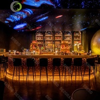 Bar à liqueur de luxe Cocktail Club Idées de décoration Ensembles de meubles complets pour la rénovation de restaurants gastronomiques