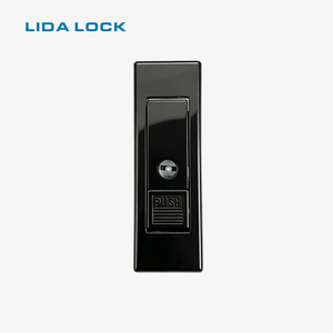 MS603 Series Zinc Alloy Panel <strong>Lock</strong> <strong>with</strong> <strong>Key</strong> Red Push Button Industrial Cabinet Electrical Panel Do for Distribution Panel Use - Product Image 1