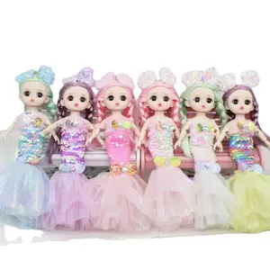 20 ס "מ-24 ס" מ-שמלת כלה תליון בנות שמלת כלה צעצועים בובות צעצועים חדשים לילדים חמים ילדים יום הולדת מתנות