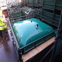 Sac de Rangement d'Eau Souple de 15000 L, Réservoir d'Eau Type Oreiller Vessie pour Irrigation Agricole en Gros