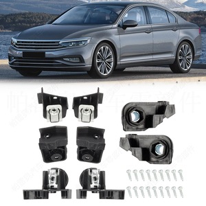 Kit de Soporte para Faros Delanteros Volkswagen Passat B8PA 2019-2022, Piezas de Reparación de ABS con Tornillos, Posición Delantera - Product Image 5