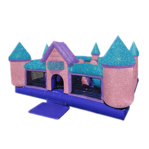 High quality Princess Glitter Palacio's Hot Sale theme Castle inflatable - Product Image 1