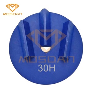 3 بوصة 3 شارب Riptips شريحة المغناطيسي قطع أسمنتية على شكل ألماس طحن حذاء القرص سادة - Product Image 2