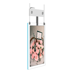 Écran LCD transparent double face suspendu de 43 pouces, lecteur d'affichage vidéo numérique mince pour la publicité - Product Image 2