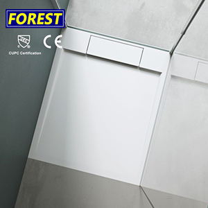 Modern UK Portable Resin Stone Effect Base Artificial <strong>Plate</strong> SMC Quadrant <strong>Shower</strong> Tray Mold Bath Panel Excellent Effect Bathroom - Product Image 4