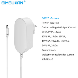 Bộ Đổi Nguồn Singapore Bộ Chuyển Đổi Nguồn Acdc Màu Trắng 12V 3A 12V Dấu An Toàn Dùng Ngoài Trời - Product Image 2