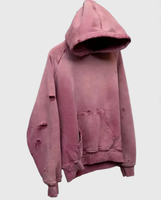 Sweat à capuche personnalisé pour homme OEM, 100% coton, 380-480 g/m², séchage rapide, respirant, logo brodé, vêtements streetwear