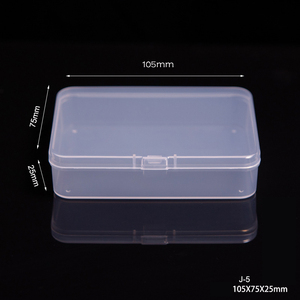 Factory Wholesale Clear Transparent PP Plastic <strong>Box</strong> Mini Packing Packaging <strong>Box</strong> Small Plastic Storage Case - Product Image 6