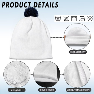 Cappello invernale con LOGO personalizzato portorico stile cappello invernale caldo cappelli freddi a maglia <span class=keywords><strong>per</strong></span> bambini <span class=keywords><strong>adulti</strong></span> <span class=keywords><strong>per</strong></span> <span class=keywords><strong>natale</strong></span> - Product Image 6